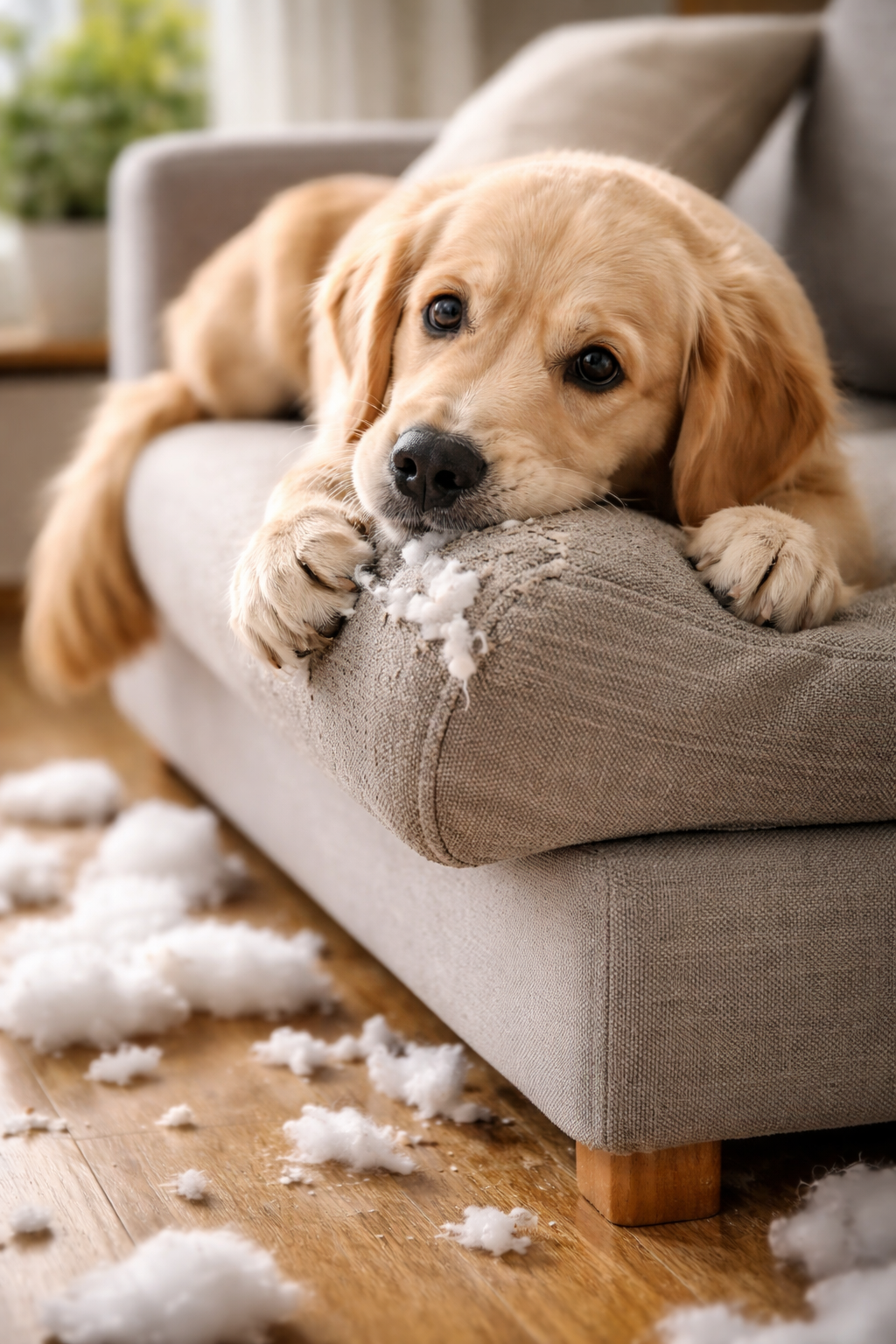 How to Stop Your Dog from Chewing Furniture